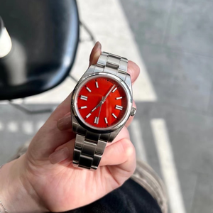 Reloj de Pareja de Regalo, 41 mm/36 mm, Reloj Mecánico, Cristal de Zafiro, Automático, Resistente al Agua 100 m, Luminoso, Informal, 3235, Reloj Clásico - Product Image 4