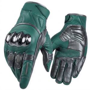 Heavy Winter Motorbike Leather <b>Gloves</b> Waterproof Thermal Lined Biker <b>Gloves</b> <b>Touchscreen</b> Compatible USA Trend - Product Image 3