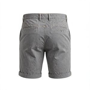 Shorts chino pour homme, coupe droite, en coton léger, décontractés pour l'été, avec poches, couleur unie, légers, respirants, personnalisables - Product Image 2