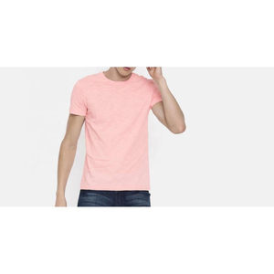 Camiseta de Hombre al por Mayor de Alta Calidad, Lisa, Informal, con Logotipo Personalizado, Manga Regular, Estilo Hip Hop, Diseño Estampado Sólido, Antiarrugas - Product Image 6