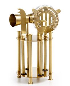 Juego de Herramientas Profesionales de Metal para Preparar Cócteles, Coctelera, Jigger, Colador, Muddler, Cuchara, Abridor, Accesorios de Bar, Mezclador de Bebidas - Product Image 5