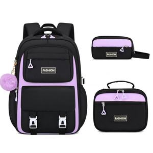 Mochila Escolar Antirrobo de Nailon Bagnex, Moderna, para Portátil, Impermeable, con Cierre de Cremallera, para Estudiantes - Product Image 2