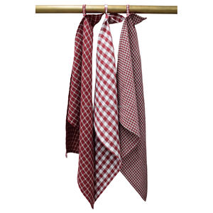 Serviette de cuisine en lin rayé fiable, à séchage rapide, tissée, absorbante, au toucher doux, pour usage domestique et en restauration - Product Image 2