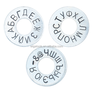 RU-36 Russian Alphabet Stamp Cr-V Steel DIN1451 6mm Industrial Grade Marking <b>Tool</b> for Jewelry Wood <b>Leather</b> DIY - Product Image 2
