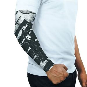 OEM Custom LOGO Sublimation Elbow Ice Silk Cool Arm Sleeve Gym <b>Running</b> Non-slip Silicone Baseball Volleyball Football Arm Sleeve - Product Image 1