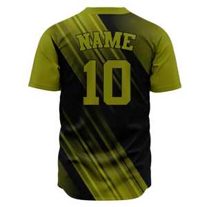 เสื้อเบสบอลทีมมืออาชีพ โพลีเอสเตอร์ 100% สั่งพิมพ์ลายได้ ชุดกีฬาซอฟต์บอล น้ำหนักเบา ระบายอากาศได้ดี สำหรับนักกีฬา - Product Image 5