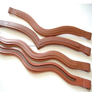 FORME DE VAGUE EN FORME DE V CUIR VÉRITABLE DE HAUTE QUALITÉ BANDES DE BROW DE CANAL VIDE EN COULEUR NOIR ET MARRON TÊTE PLEINE COUTURÉE - Product Image 1