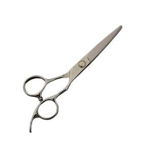 Ciseaux de coiffure professionnels pour salon de barbier, lames en acier inoxydable, pointes de lames à biseaux, ciseaux en céramique et acier inoxydable - Product Image 1