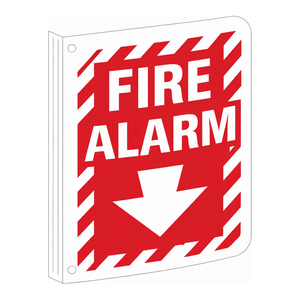 Señal de Seguridad de Alta Visibilidad para Alarma de Incendio, Duradera, para Interiores/Exteriores, de Brady - Product Image 3