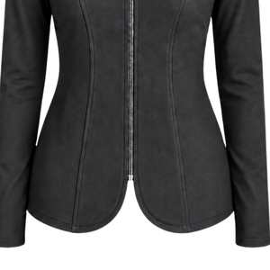 Chaqueta Ecuestre Negra para Mujer, Corte Entallado, Blazer para Montar a Caballo, Chaqueta Profesional para Competencia Ecuestre, Venta al Por Mayor Personalizada - Product Image 5