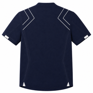 Camiseta de algodón de cuello redondo de dos tonos, personalizada, de peso pesado, para hombre, manga corta, estilo casual urbano, corte y confección, proveedor mayorista - Product Image 2