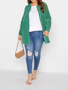 Vente en gros T-shirt respirant grande taille avec manches quarts et col ras du cou Vêtements décontractés T-shirt oversize avec impression en silicone Vêtements de rue pour femmes - Product Image 3