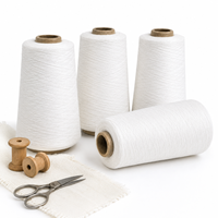 Fil à tricoter 100% coton naturel pur recyclable, filé à la main, cardé et teint, 6s 30s, respectueux de l'environnement, ISO9001
