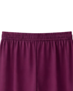 Pantalones Deportivos Anchos Color Morado Ciruela para Mujer, Cintura Elástica con Cordón, Pantalones Casuales Holgados, Fabricante OEM, Suministro al por Mayor - Product Image 6