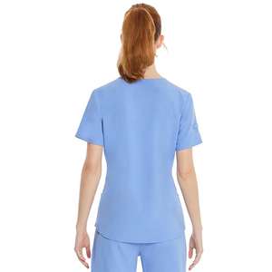 Uniformes Médicos Más Vendidos en 2026, Uniformes de Hospital Transpirables de Sarga, Uniformes de Enfermería de Manga Corta, Nuevo Color, Conjunto de Uniformes Unisex - Product Image 2