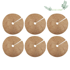 Eco2go Vietnam Anneaux de paillis en fibre de coco pour couvertures de sol de jardin, disques de protection du sol naturels, style simple, écologiques - Product Image 5