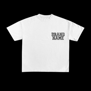 Camisetas Deportivas de Moda con Diseño Personalizado, 100% Algodón, Cuello Redondo, Corte Holgado para Hombre, Precio al por Mayor - Product Image 4