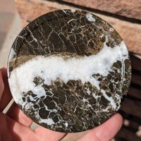 Sous-verres en marbre de qualité supérieure, forme ronde, entièrement personnalisables, en stock, tapis et supports en verre, prix bas