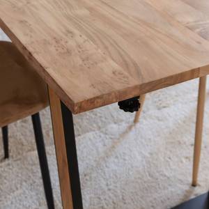 Table à manger en bois d'acacia Vandana Nimbus Pebble - Product Image 5