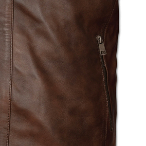 Best Selling Men's Leather <b>Winter</b> <b>Jacket</b> High Street Top Quality Slim Fit Leather <b>Jacket</b> With OEM Service In <b>Cheap</b> Price Colors - Product Image 2