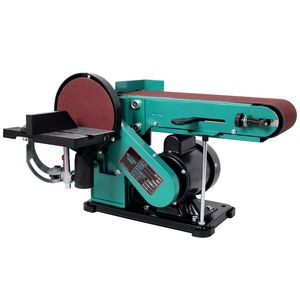 Ponceuse à bande verte certifiée UL 120V/60Hz, ponceuses 4'' x 36'', polisseuse à disque 6'', meuleuse 4'' x 36'', meuleuse à disque 6'' - Product Image 1