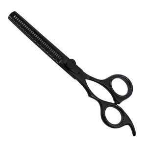 Professional Stainless Steel Sharp Hair Salon Scissors Set with <b>Thinning</b> Shears and Straight Cut Scissors in Blue Carry Case - Product Image 3