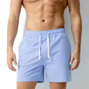 Pantalones Cortos Casuales de Algodón 100% con Lavado Ácido para Hombre, Impresión Personalizada, Estilo Urbano Ecológico - Venta al por Mayor - Product Image 4