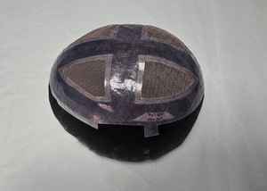 Perruque et toupet pour homme en cheveux indiens Remy de Taz Hair BD avec dentelle frontale Deep Wave et Water Wave, légers et écologiques - Product Image 4