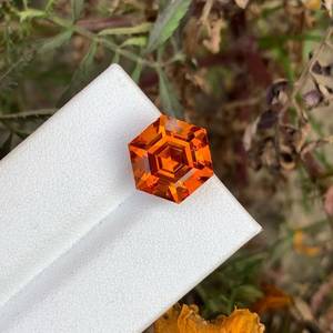 Natural Faceted Madeira Citrine Loose Golden <b>Orange</b> Gemstone Premium Quality Jewelry Making Precious Stone - Product Image 3