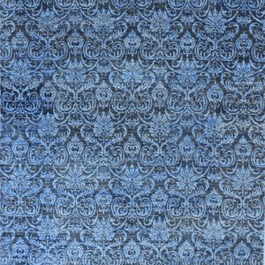 Tapis en laine artisanal noué à la main, revêtement de sol de luxe personnalisé avec motifs complexes - Product Image 4
