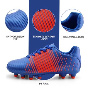 รองเท้าฟุตบอลแบบสวมได้ทั้งชายและหญิง สำหรับวิ่ง ออกกำลังกายกลางแจ้ง แข่งขันกรีฑา ฤดูใบไม้ผลิ เหมาะสำหรับการเล่นฟุตบอล - Product Image 4