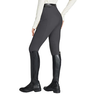 Jodhpurs et pantalons d'équitation pour femmes, coupe classique, avec protections aux genoux, pour équitation et entraînement, idéaux pour les cavalières de petite taille. - Product Image 2
