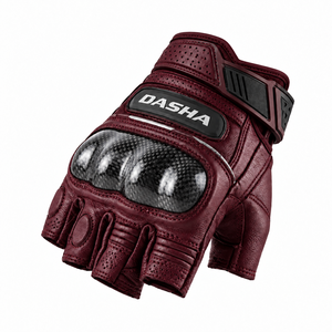 Gants de vélo demi-doigts en cuir de qualité supérieure, antichoc, résistants à la transpiration, pour le cyclisme, les sports et les activités de plein air, vente en gros - Product Image 3
