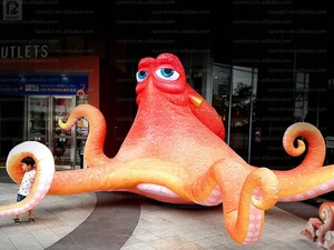 Atractivo <span class=keywords><strong>Pulpo</strong></span> Inflable <span class=keywords><strong>de</strong></span> Ocho Patas, Calamar Gigante <span class=keywords><strong>de</strong></span> Tela Oxford con Logotipo Personalizado, Escultura Marina para Decoración <span class=keywords><strong>de</strong></span> Festivales/Eventos/Zoológicos - Product Image 2