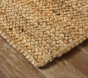 Alfombra de yute natural tejida a mano, alfombra de yute para dormitorio, hotel, resort, artesanía en Vietnam, Nhat Minh - Product Image 3