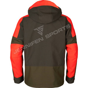Chaqueta de Caza Transpirable Sólida OEM a Precio de Fábrica, 100% Tejido Impermeable de Soft Shell, Chaqueta de Invierno para Hombre con Logotipo de Marca Personalizado - Product Image 2