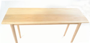Mesa de Comedor Rectangular Moderna de Madera Maciza, Diseño Minimalista para Apartamentos y Hoteles, Mueble para el Hogar de 4 Plazas - Product Image 4