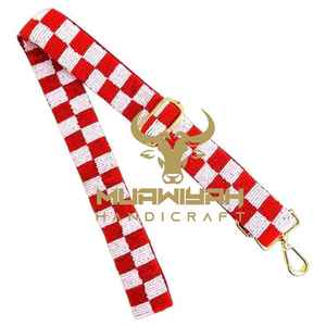 สายกระเป๋าปักลายคุณภาพดีที่สุด 100% สายสะพายกระเป๋าแฟชั่นสุดหรู ปักมือ ราคาประหยัด - Product Image 2