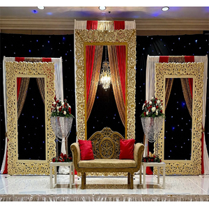 Best <b>Backdrop</b> Stage Panels for Indian Wedding Decor Modern Wedding Grand Stage <b>Frame</b> Panels Wedding Carved Fiber <b>Backdrop</b> <b>Frames</b> - Product Image 1