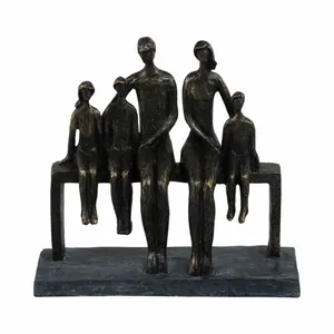 Escultura Metálica Decorativa Minimalista, Arte Moderno Contemporáneo para Decoración del Hogar, Figura de Serpiente de Aluminio Chapada en Oro Hecha a Mano - Product Image 1