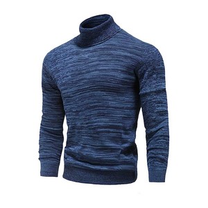 New <b>Men's</b> Turtleneck Sweatshirt <b>Men</b> Sweaters Casual <b>Turtle</b> <b>Neck</b> Solid Colour Quality Warm Slim Turtleneck Sweaters Pullover <b>Mens</b> - Product Image 4
