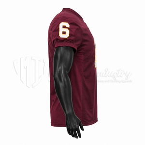 Jersey de Fútbol Americano Profesional 2026, Diseño Personalizado, Uniforme de Alta Calidad, 100% Poliéster, Manga Corta, Estampado - Product Image 5