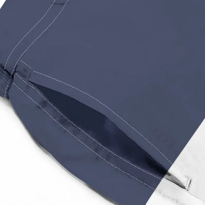 กางเกงว่ายน้ำขาสั้นของผู้ชายกางเกงขาสั้นผ้าคอตตอน/โพลีเอสเตอร์100% ออกแบบลายแบบทอ - Product Image 6