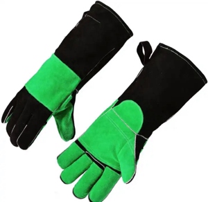 Guantes de Trabajo de Cuero Reforzado de Alta Calidad, Resistentes, para Soldadura, Protección Industrial - Product Image 4