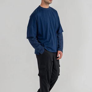 Camiseta Térmica de Manga Larga de Algodón Hilado Personalizada, Suave y de Primera Calidad, Fabricante de Ropa OEM, Marca Privada, Venta al Por Mayor - Product Image 5
