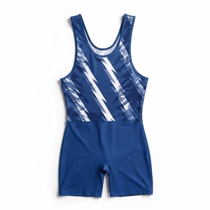 Traje de Remo sin Mangas para Hombre, Diseño con Paneles de Malla en Negro, Rojo y Blanco, Ropa Deportiva OEM - Product Image 4