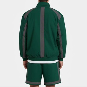 Ensemble court coupe droite décontracté en polyester 100 % avec logo sérigraphié personnalisé, grande taille, écologique, deux pièces - Product Image 3