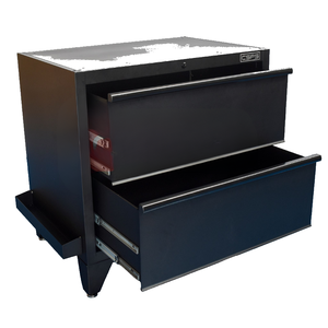 Heavy Duty Powder Coated Steel 2 Drawer <b>Tool</b> <b>Cabinet</b> Family keywords: for Garage Workshop Storage Use - Product Image 4