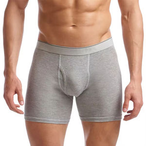 Calzoncillos Boxer de Poliéster 100%, Estilo Urbano, Transpirables, Coreanos, Sexys y Deportivos - Product Image 1
