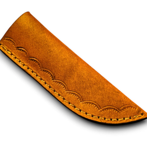 Funda de Cuero Hecha a Mano para Cuchillo, Funda de Alta Calidad para Cuchillo de Hoja Fija, para Campamento, Caza, Ligera, con Clip Vertical, OEM, ODM - Product Image 1